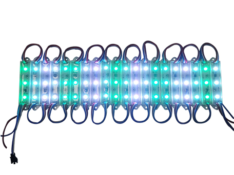 controllable color 3 lamps 5050 smd led module for shop Word signs